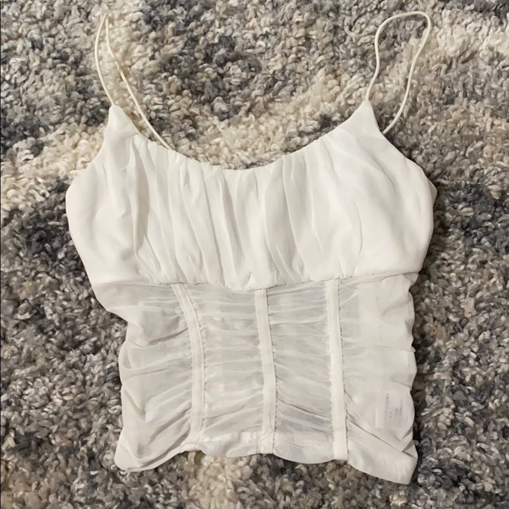 Princess Polly White Top NWT
